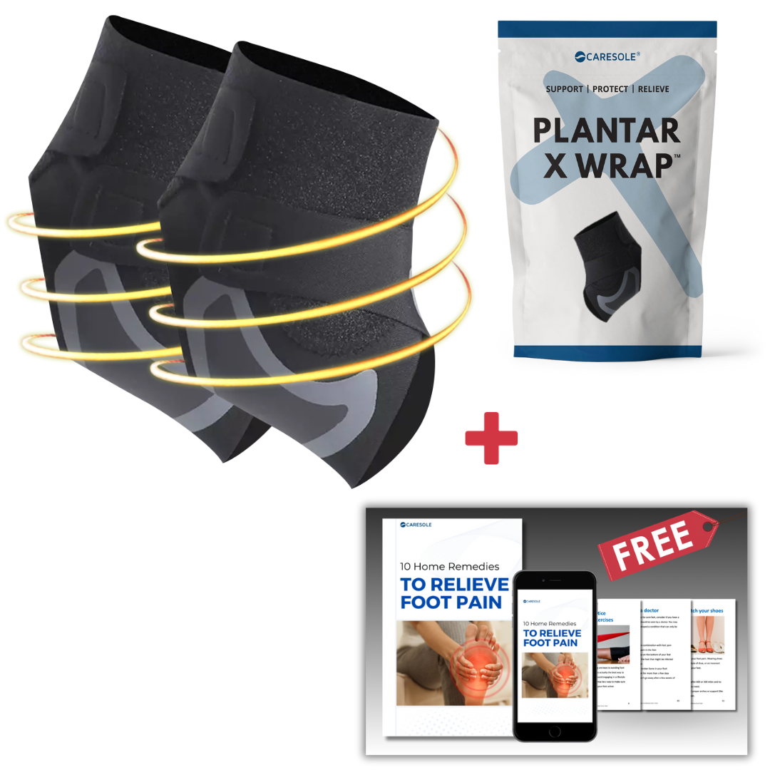 Caresole® Official Site Plantar X Wrap™